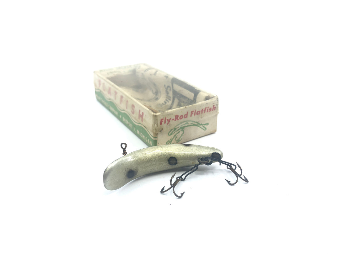 Helin Flatfish F6 Silver with Black Spots with Box