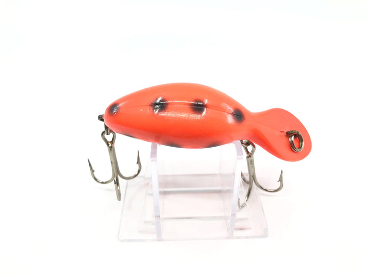 Heddon Magnum Tadpolly Orange with Black Spots Color