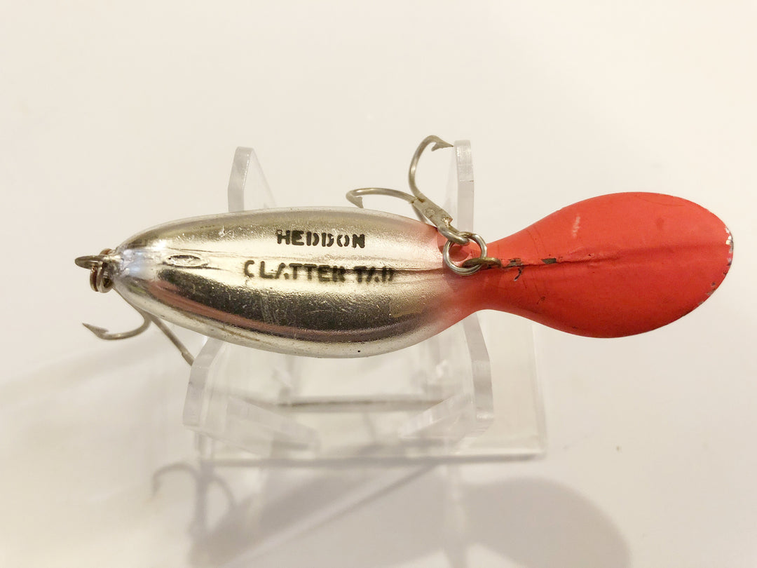 Heddon Clatter Tad Tadpolly Silver and Pink