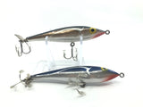 Unmarked Minnows Blue and Gold Scale Color