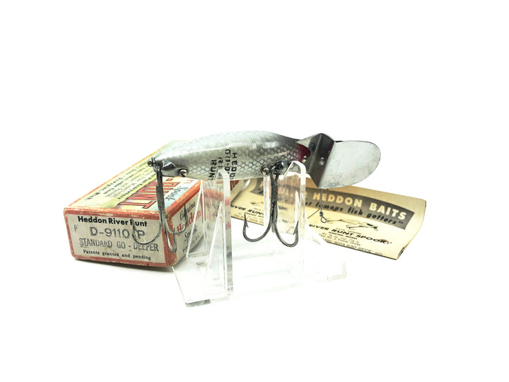 Heddon River Runt Spook Go-Deeper D-9110 P Shiner Color with Box