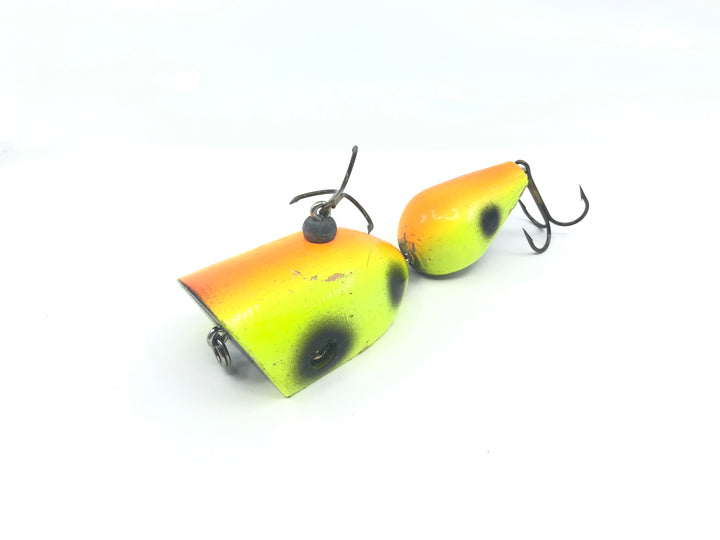Wood on the Water Lures Hell Knocker Yellow Frog Pattern