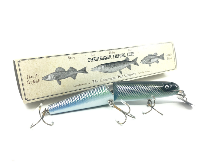 Jointed Chautauqua 8" Minnow Musky Lure Chautauqua Chub 2016 Color