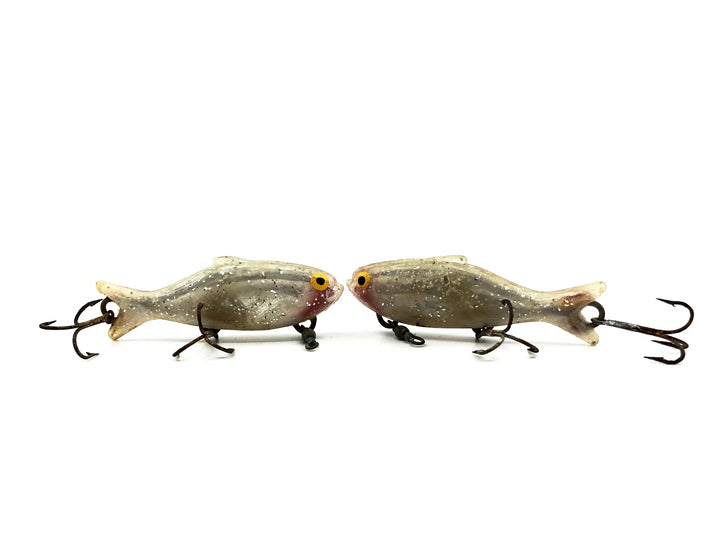Two Goldfish lures Silver Flash Color