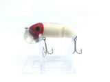 Arbogast Jointed Jitterbug Red and White Color