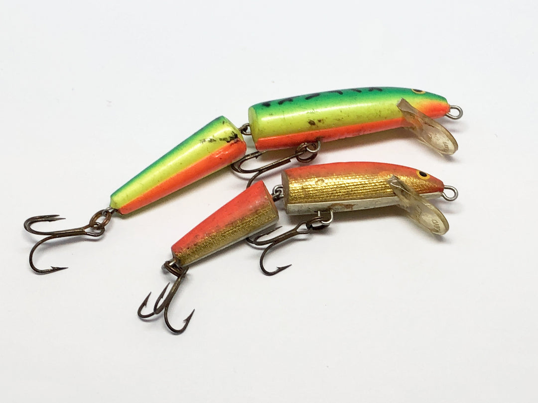 Two Rapala Jointed Fishing Lures