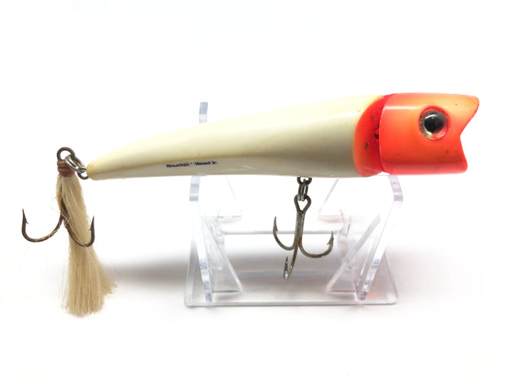 Creek Chub Knuckle Head Jr Red and White Color