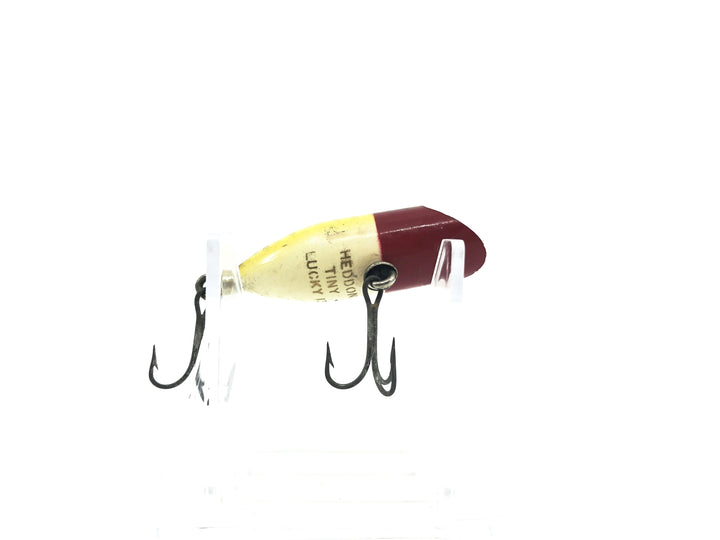 Heddon Tiny Lucky 13 JRH Frog Scale, Red Head Color