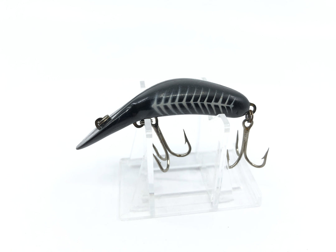 Heddon Tadpolly Spook Black Shore Color