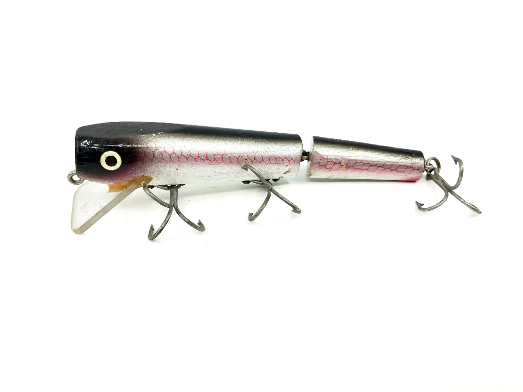 Wiley Jointed 5 1/2" Musky Killer in Silver Shiner Color