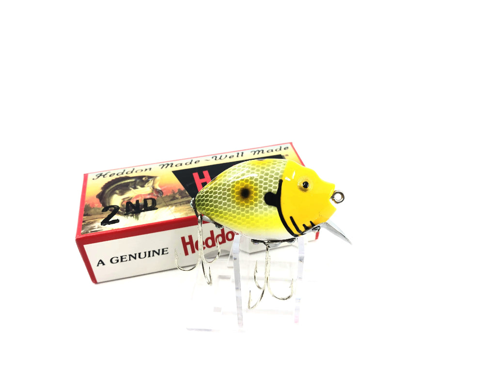Heddon 9630 2nd Punkinseed X9630JYH Frog Yellow Head Color New in Box