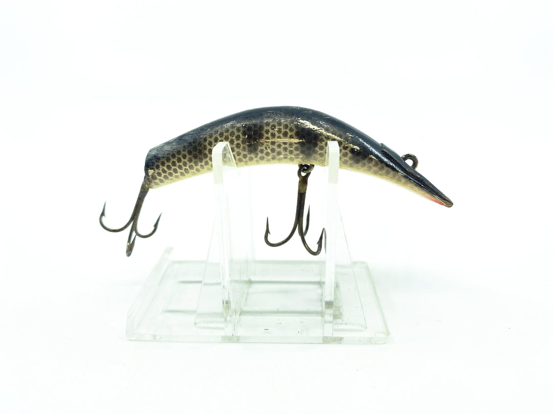 Lazy Ike KL-3 BLS Black Scale Wooden Lure