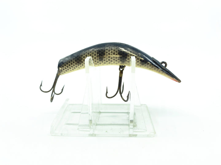 Lazy Ike KL-3 BLS Black Scale Wooden Lure