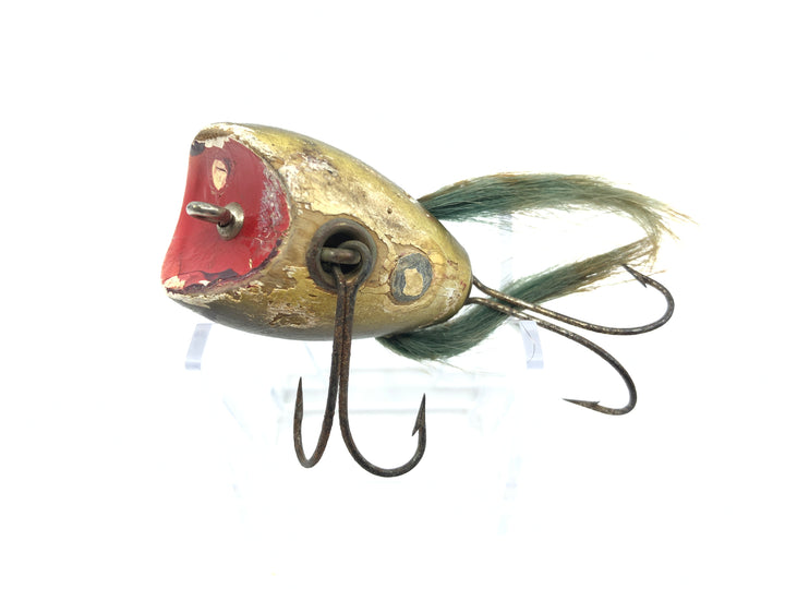 Creek Chub 5400 Surface Dingbat in Frog Color 5419 Vintage Lure