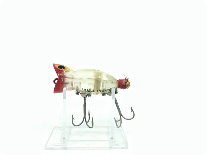 Rare Scented Arbogast Hula Popper in Tough Clear Color
