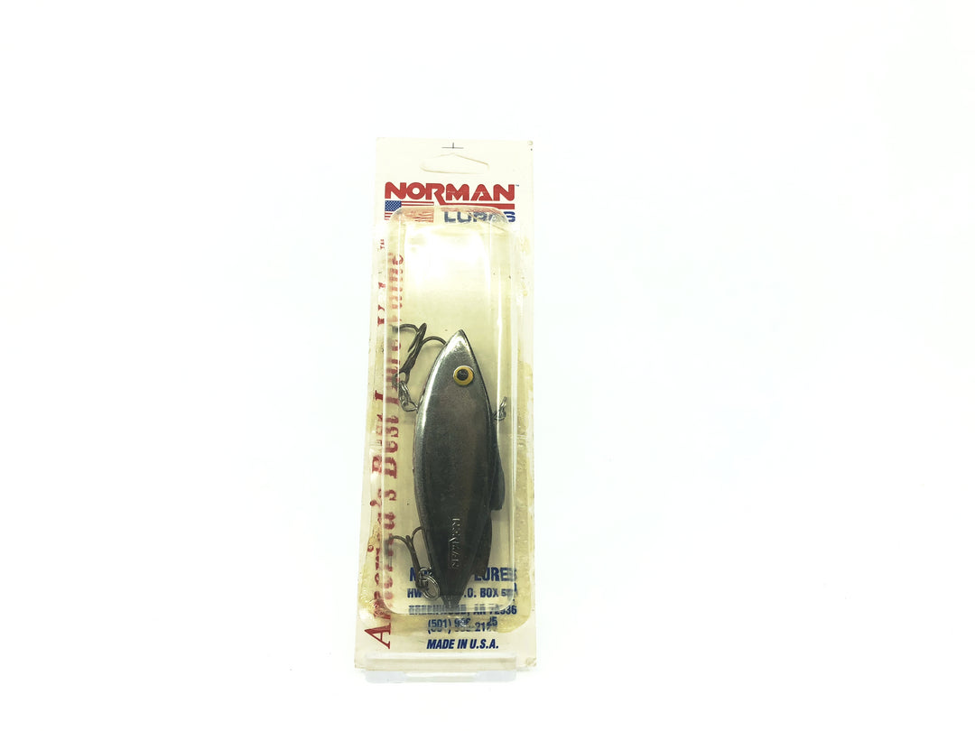 Bill Norman N'Ticer N Chrome/Black Back Discontinued Lure on Card
