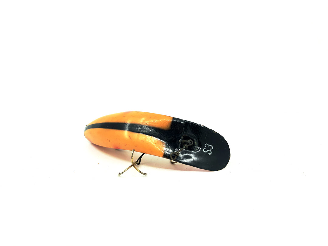Helin Flatfish S3 Flatfish LOB Light Orange Red Tip Black Stripe Color.