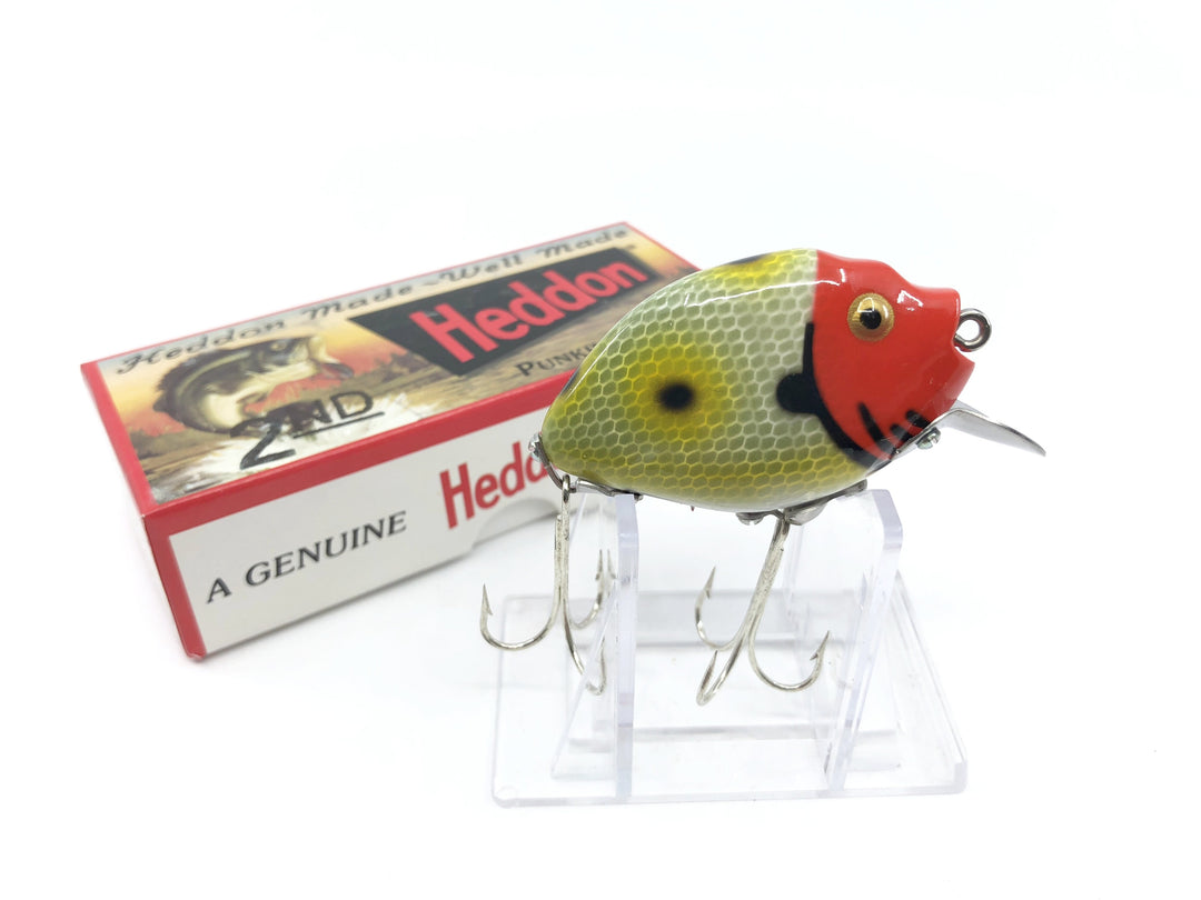 Heddon 9630 2nd Punkinseed X9630JRH Frog Scale Red Head Color New in Box