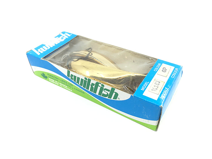 Pre Luhr-Jensen Kwikfish Jointed K18J GP Gold Plate Color New in Box Old Stock
