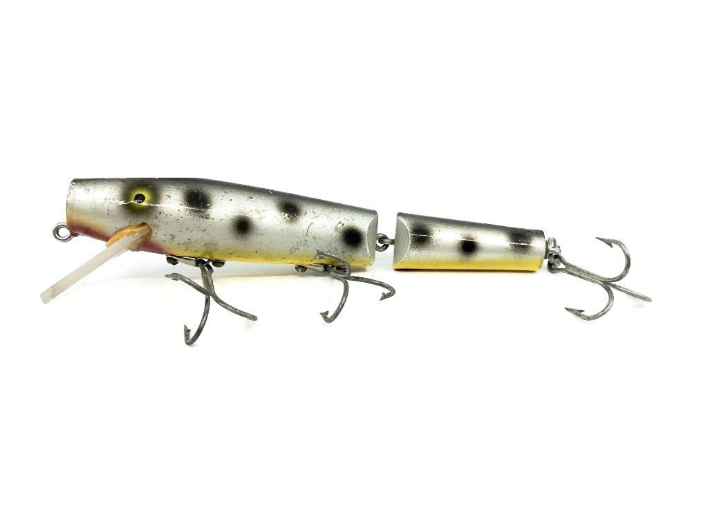 Wiley Jointed 6 1/2" Musky Killer in Silver Coachdog Color