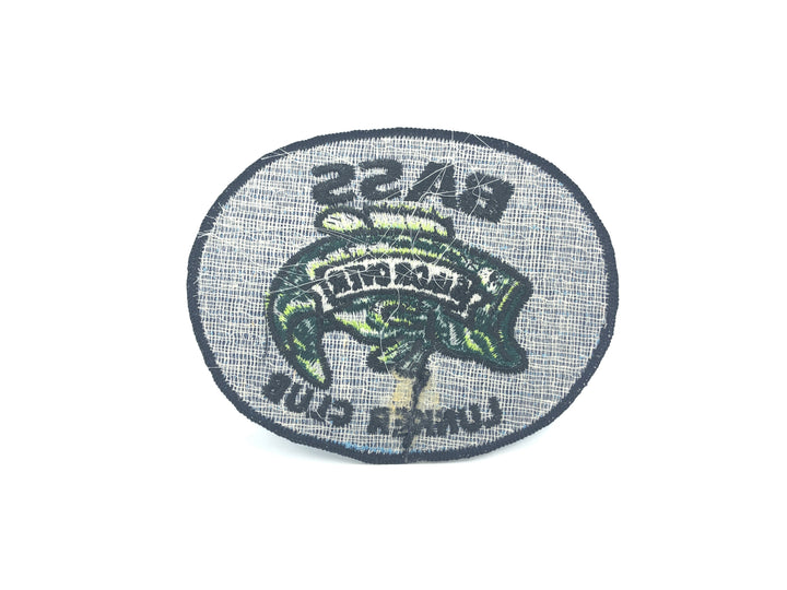 Bass 6 lb or Over Lunker Club Fishing Patch