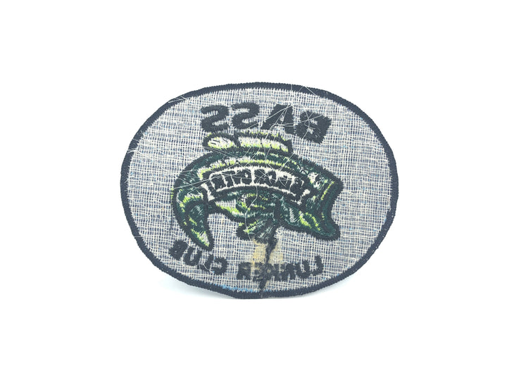 Bass 6 lb or Over Lunker Club Fishing Patch