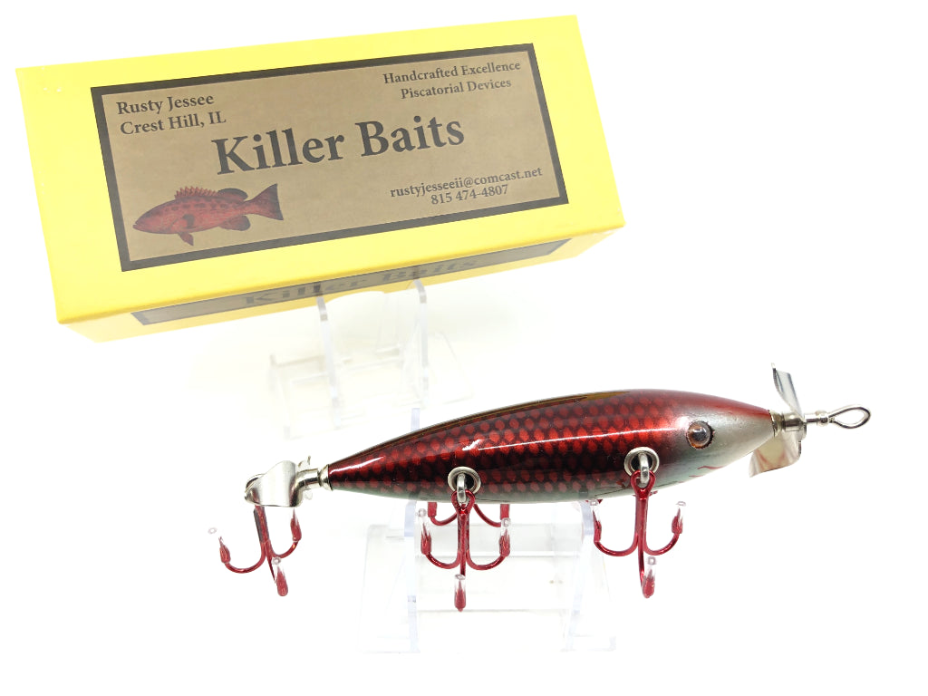 Rusty Jessee Killer Baits Model 150 Minnow in Colors of the Night 2019