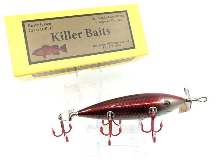 Rusty Jessee Killer Baits Model 150 Minnow in Colors of the Night 2019