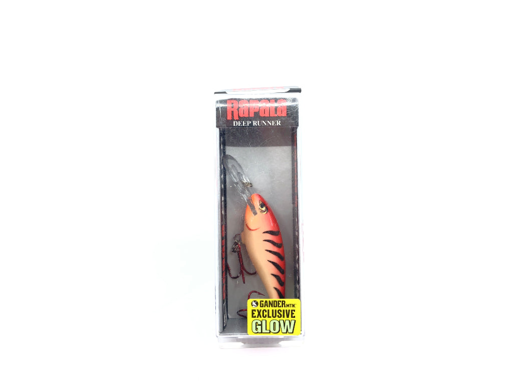 Rapala Shad Rap SR05-GRT Glow Red Tiger Exclusive Gander Mountain Color New in Box Old Stock