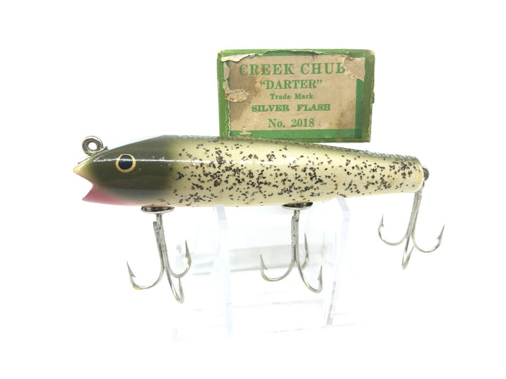 Creek Chub Midget Darter 2018 Silver Flash Color with Box