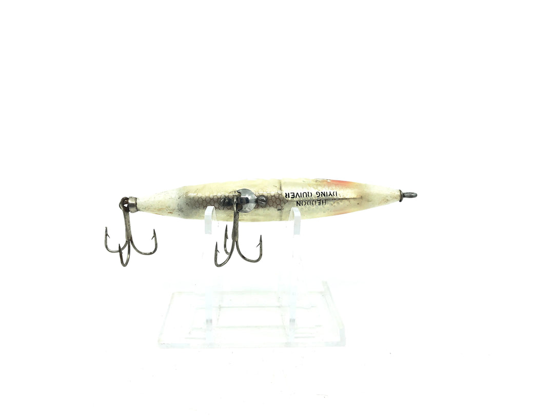 Heddon Dying Flutter White Color.