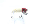 Arbogast Jointed Jitterbug Red and White Color