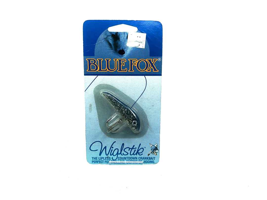 Blue Fox Wiglstik 1/4oz Silver Flitter/Blue Back Color in Package