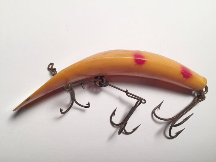 Helin Flatfish T4 Orange with Black and Red Spots