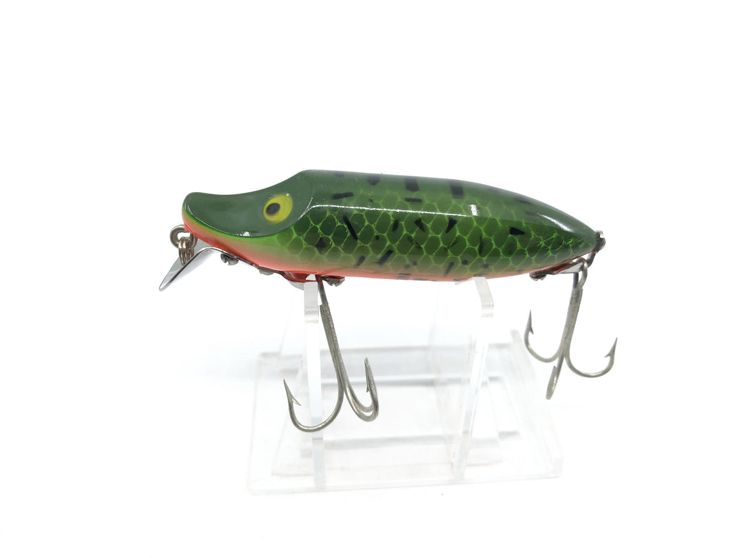 Heddon River Runt Spook Floater Green Crawdad Color