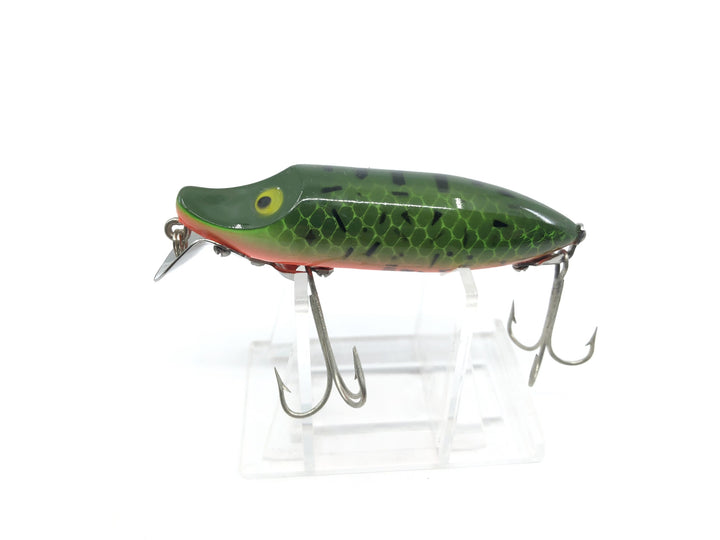 Heddon River Runt Spook Floater Green Crawdad Color