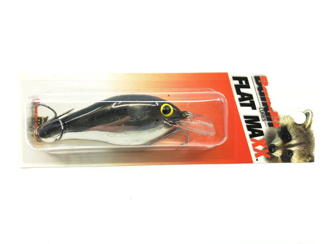 Bandit Flat Maxx Shallow Chrome Black Back Color New on Card