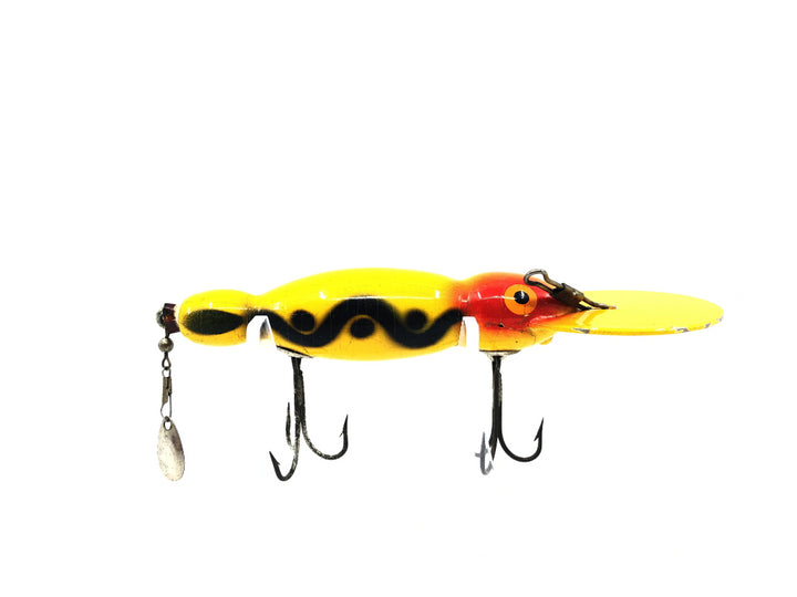 Bomber Wooden Water Dog Color #57 Yellow Black Shadow Stripe