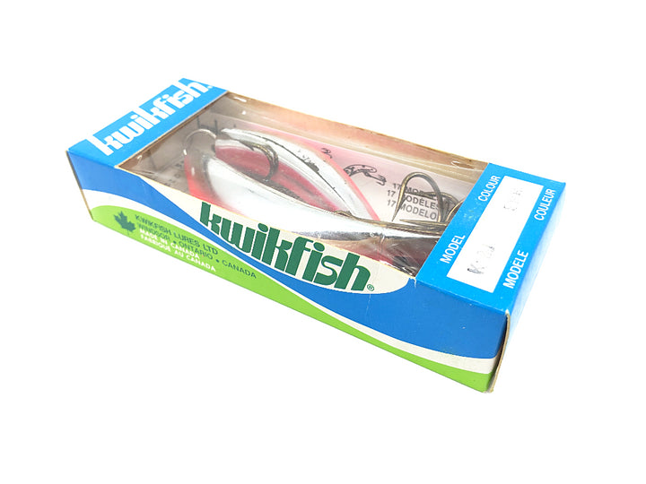 Pre Luhr-Jensen Kwikfish Jointed K18J SPR Sp Red Fluorescent Stripes Color New in Box Old Stock