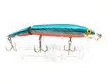 Vintage Rebel Fastrac Jointed Minnow Blue and Orange Color