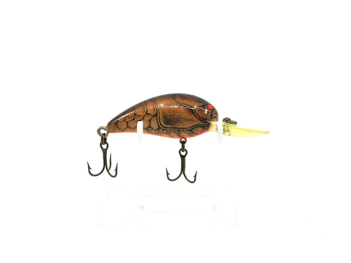 Bomber Model A 6A XC4 Dark Brown Crawdad/Orange Belly Color Screwtail