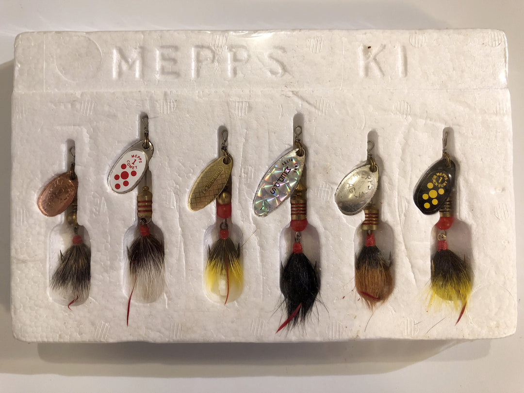 Mepps K1 Killer 1 Spinner Kit Still Sealed Six Lures