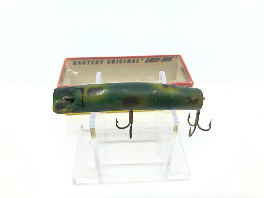 Kautzky Wooden Lazy Ike KL-36 Frog Color with Box