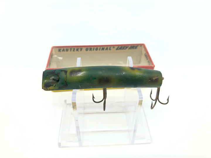 Kautzky Wooden Lazy Ike KL-36 Frog Color with Box