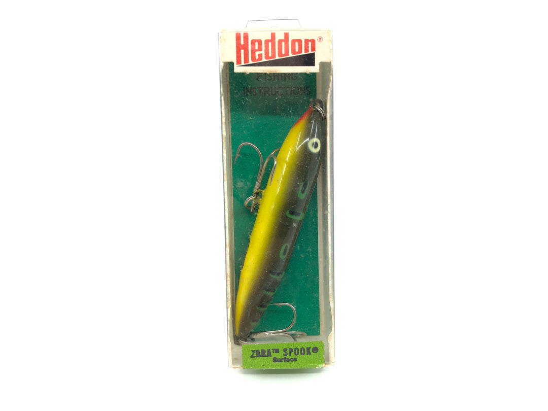 Heddon Zara Spook 9250 BF Bullfrog Color New in Box Old Stock