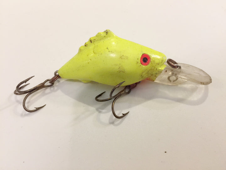 Mann's Razorback Piglet lure Bright Yellow