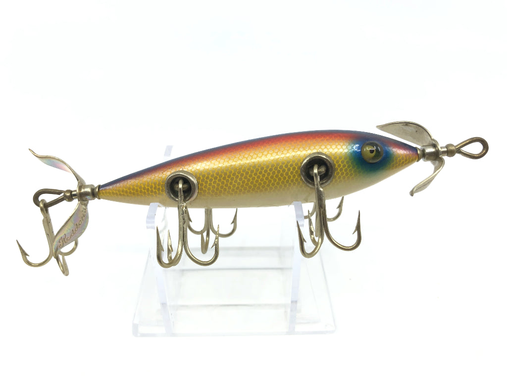 Heddon 150 Dowagiac Minnow Dale Roberts Repaint Rainbow Scale Color