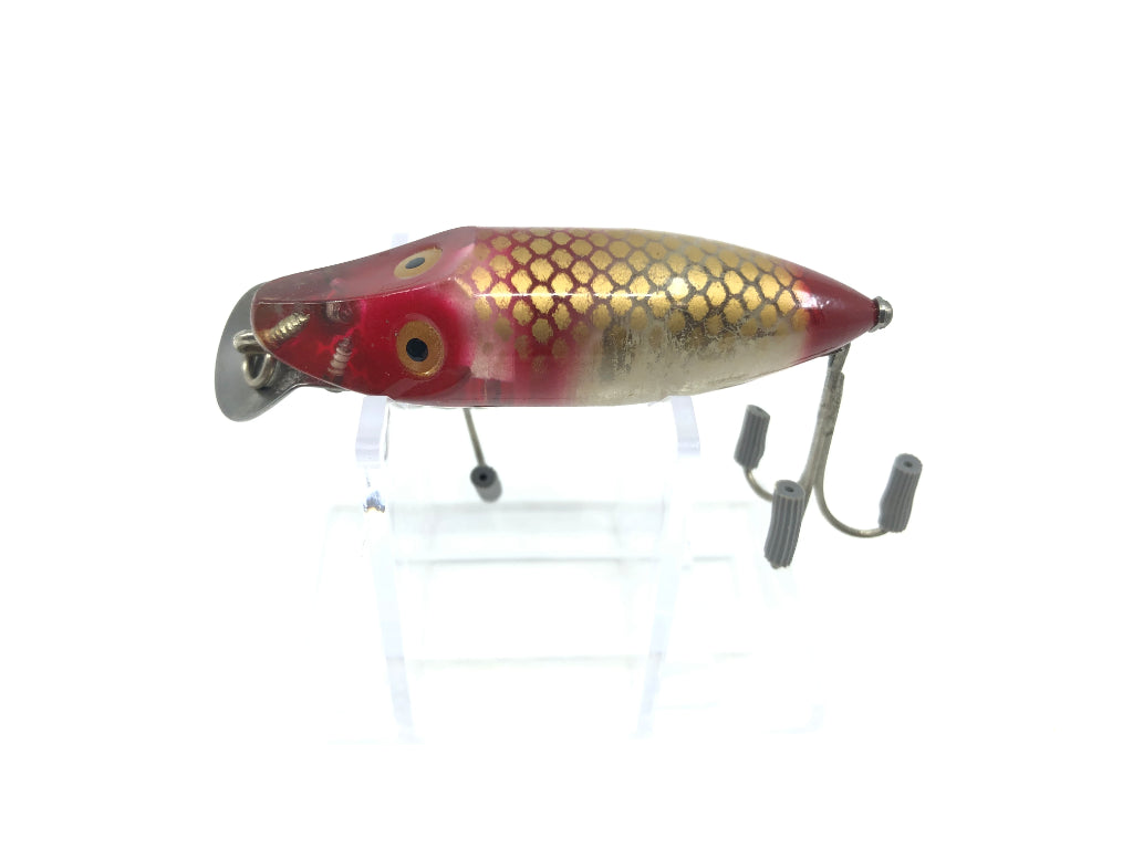 Heddon River Runt Spook Sinker Fish Flash 9110FF-GR Gold Reflector Red Scale