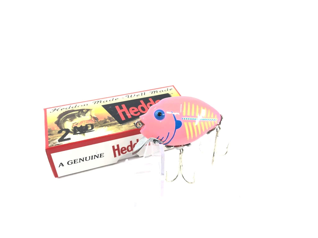 Heddon 9630 2nd Punkinseed X9630PKCCB Pink & Creme Shore Color New in Box