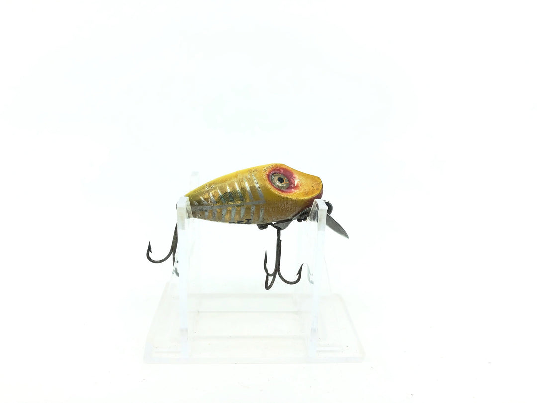 Heddon Midgit Digit River Runt Spook 9020 XRY Yellow Shore Minnow Color